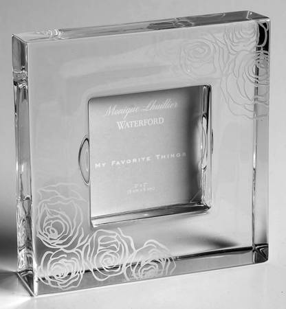 Sunday Rose Frame-Holds 2" X 2" Photo