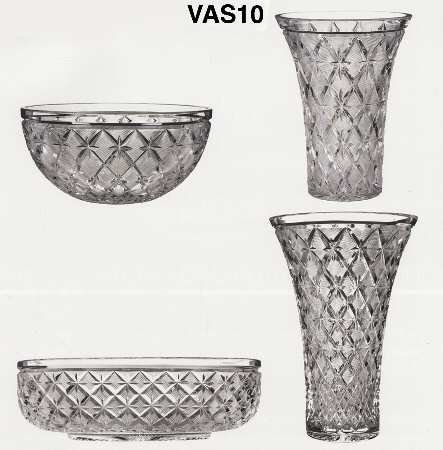 WATerford Lace 10" Flower Vase