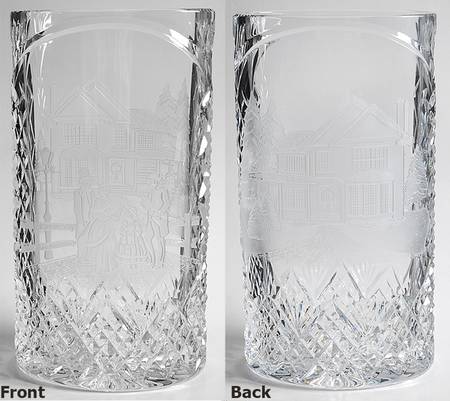Prestige Christmas 12" Oval Vase