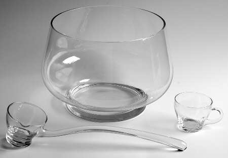 3 (14 Pc) Punch Set (Punch Bowl,12 Cups, Ladle)