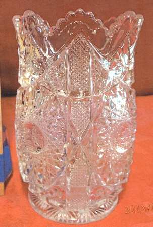 920 Clear Celery Vase