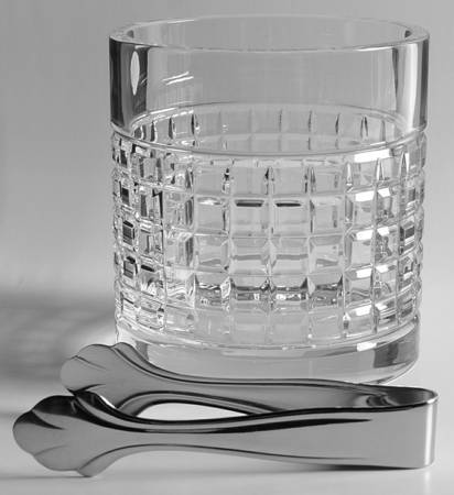 London Ice Bucket with Tongs