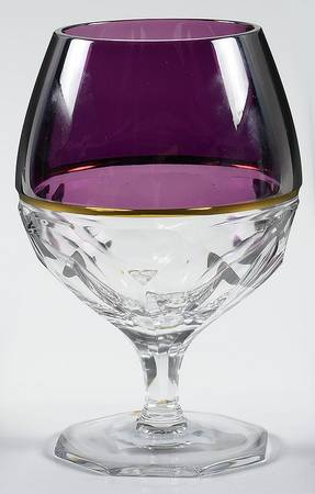 Elysian Amethyst Brandy Glass