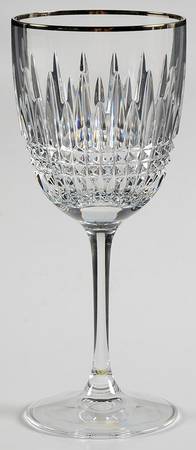 Lismore Diamond Platinum Wine Glass