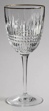 Lismore Diamond Platinum Water Goblet