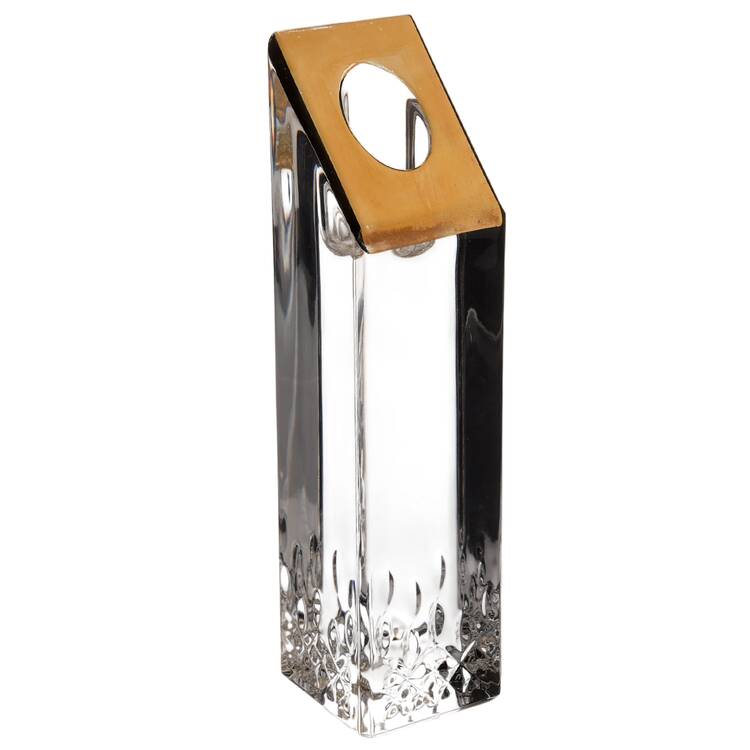 Lismore Essence Gold (Gold Band) Single Light Candlestick