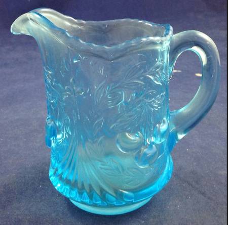 Cherry Light Blue Creamer