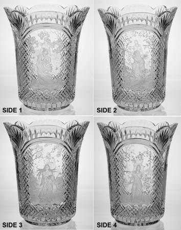 Four Seasons 11" Flower Vase