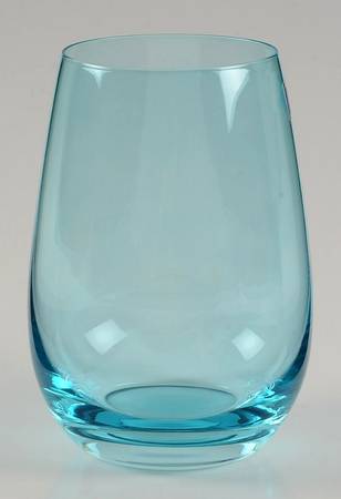 Vintage Ombre Aqua Stemless Wine