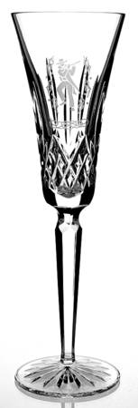 Lismore Twelve Days of Christmas Fluted Champagne No Charm