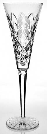 Lismore Twelve Days of Christmas Fluted Champagne No Charm