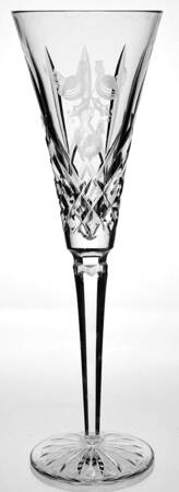 Lismore Twelve Days of Christmas Fluted Champagne No Charm