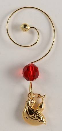 Lismore Twelve Days of Christmas Charm for Fluted Champagne