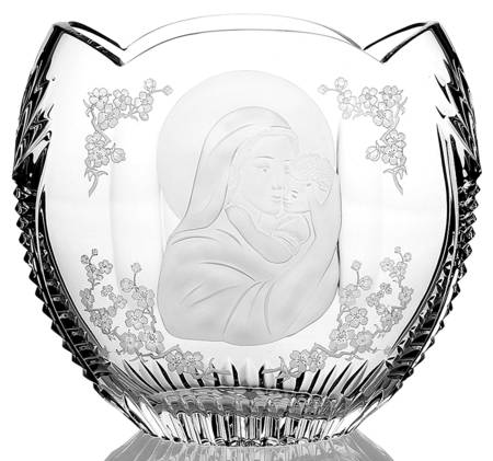 House of Waterford Christmas Decor 9" Oval Bowl