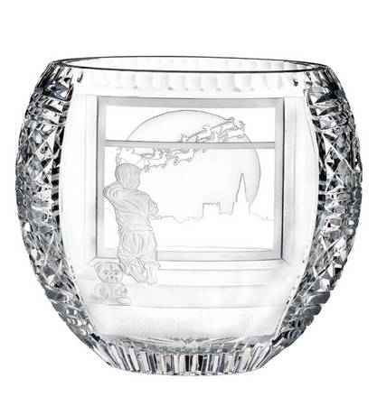 House of Waterford Christmas Decor 9" Oval Bowl
