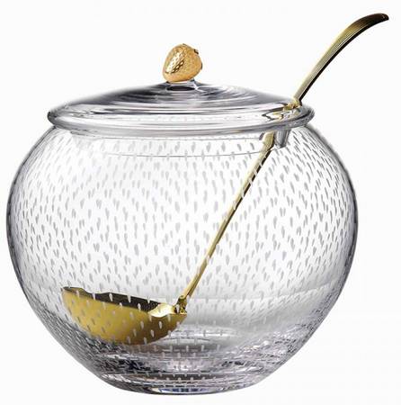 Wild Strawberry Al Fresco Punch Bowl & Lid w/Metal Ladle