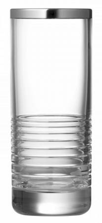 Grosgrain Nouveau Platinum 8" Flower Vase