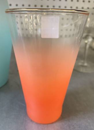 Blendo Orange Flat Tumbler