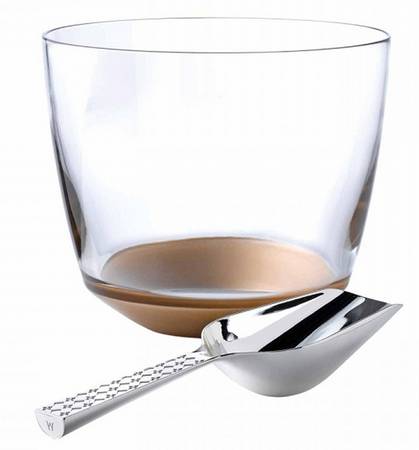 Arris Champagne Bucket & Metal Scoop