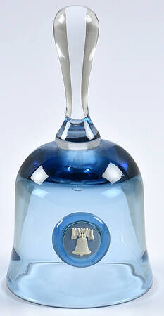 Jasperware Cameo Blue Bell
