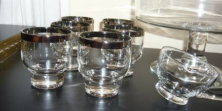 205-Platinum Band Punch Cup