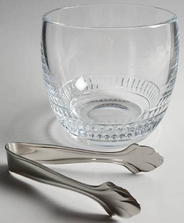 Ashton Lane Ice Bucket with Tongs