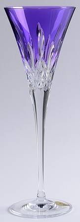 Lismore Pops Purple Fluted Champagne