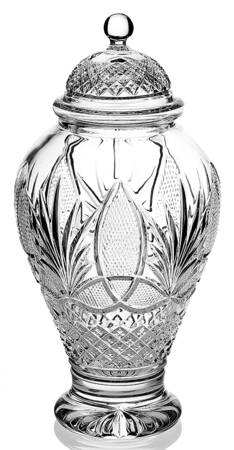 With Love From Ireland 10" Footed Urn & Lid by Waterford Crystal