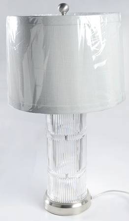 Linear 26" Electric Lamp & Shade
