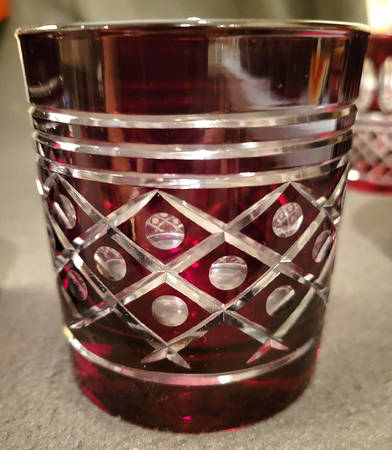 Regency Garnet Double Old Fashioned