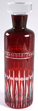 Regency Garnet Decanter & Stopper