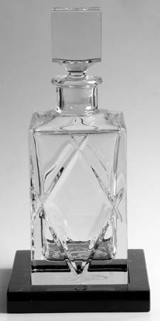 Short Stories Decanter & Marble Coaster Set