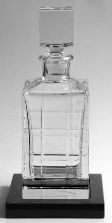Short Stories Decanter & Marble Coaster Set