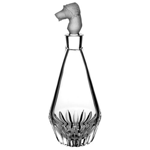 Irish Dogs Decanter & Stopper