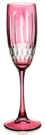 Wilshire Jewel (Color) Berry Fluted Champagne