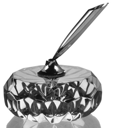 Desk Sets Pen Holder-No Silver Metal Pen