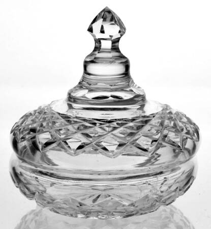 Vanity Powder Jar & Lid