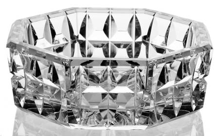 Boxes Octagonal Covered Box No Lid by Waterford Crystal