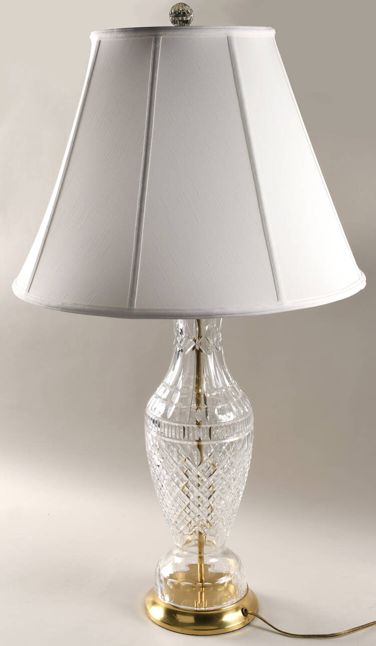 Lamps 34" Electric Lamp & Shade