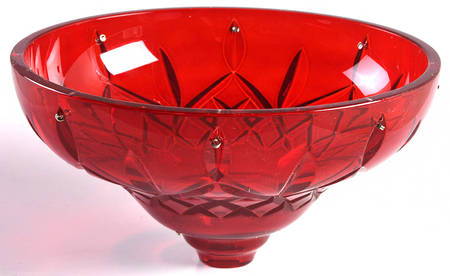 Lismore Red B.6 Large Bowl (Holds 8)