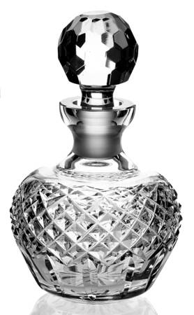 Vanity Round Perfume Bottle & Stopper