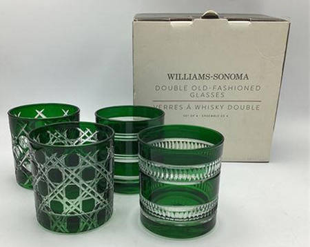 Mixed Cut Emerald Green by Williams-Sonoma