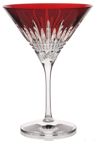 New Year Celebration Martini Glass