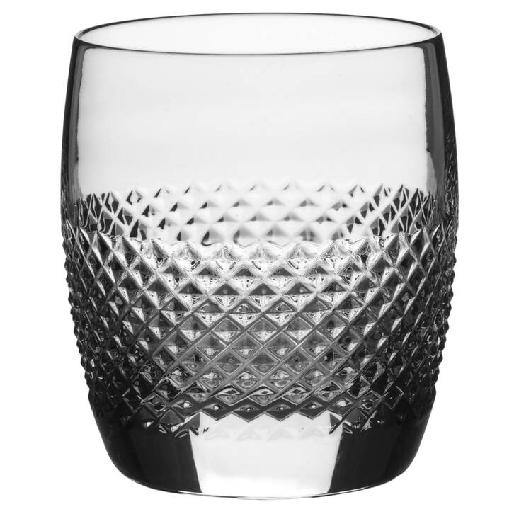 Diamond Mosaic 8 Oz Flat Tumbler