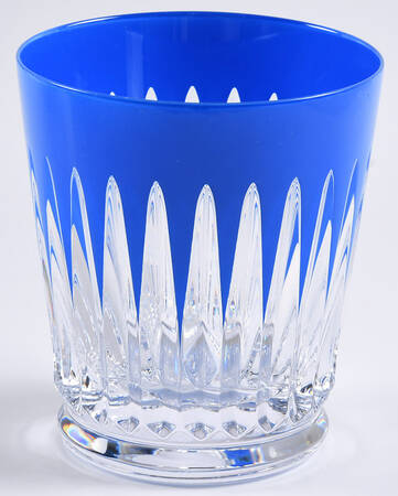 New Year Fireworks Blue Double Old Fashioned