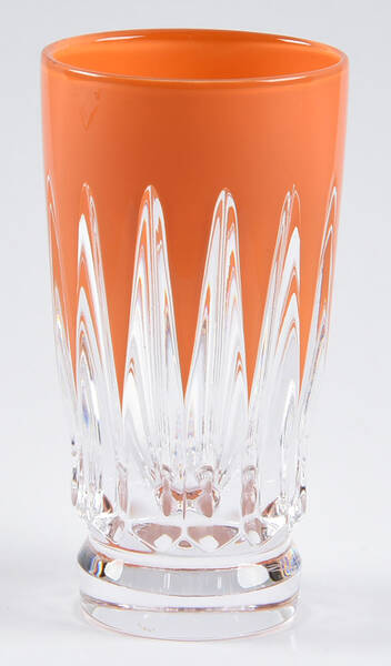 New Year Fireworks Orange Shot Glass