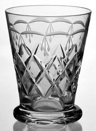 Grey Cut Tumbler Collection 10 Oz Footed Tumbler