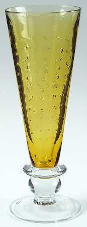 Pavilion Amber Clear Pilsner Glass