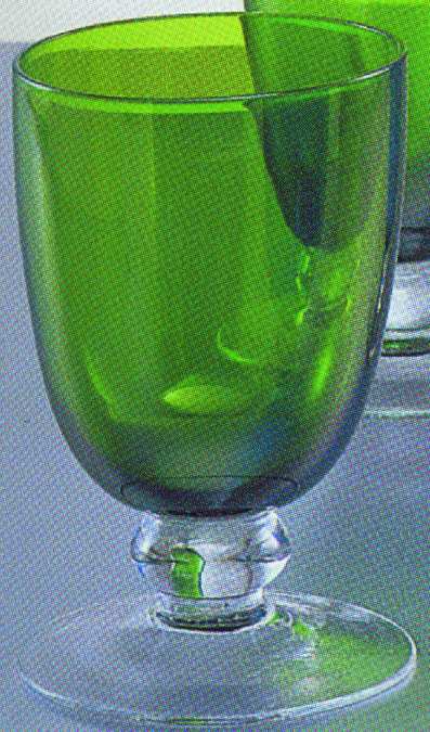 Jewel Emerald Water Goblet