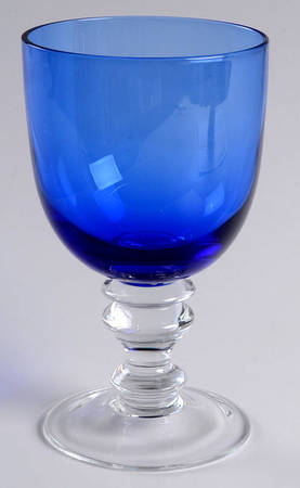 Camelot Blue Wine Glass